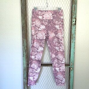 Cali Sport Dusty Rose High-wasted Leggings with Pockets